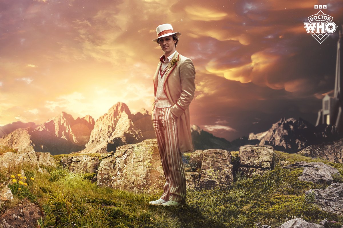 bbcdoctorwho's tweet photo. From Castrovalva to the cricket pitch - how much do you know about the Fifth Doctor? 🏏

Test your knowledge with the Fifth Doctor quiz ��️ https://t.co/9RTlRBslaK https://t.co/SHrnrUN0ar