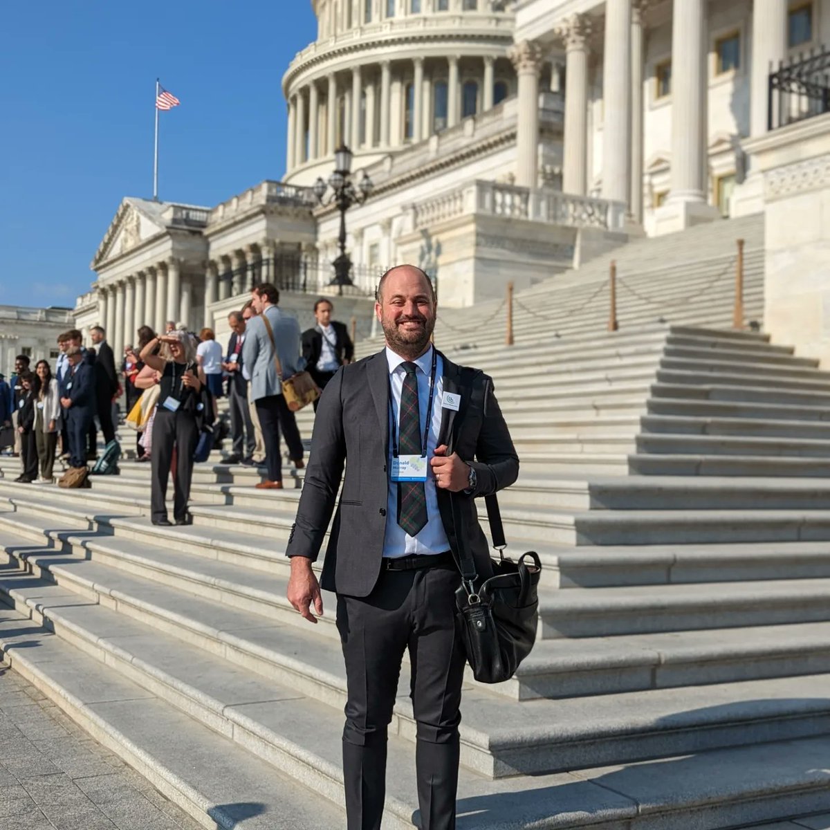 Like a kid on the first day of school! Headed to lobby our Members of Congress on the need for #ClimateAction

#CCL2023 #GrassrootsClimate