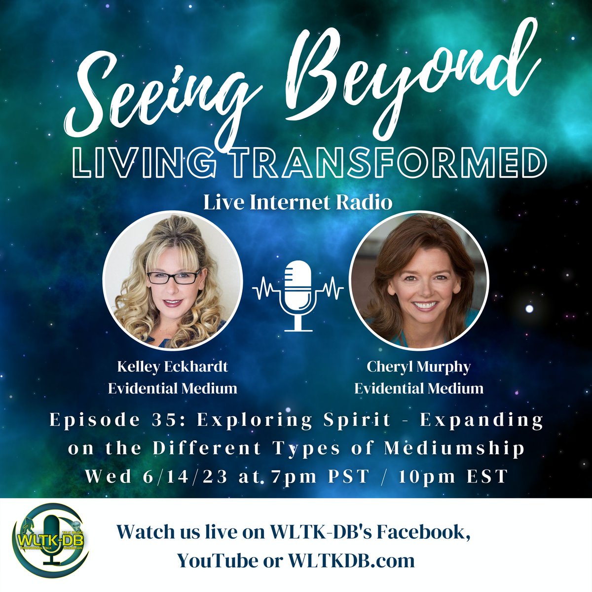 mediumkelley's tweet photo. We’re talking medical mediums, trance mediumship, animal communication, and so much more! Send us your questions to questions@seeingbeyondradio.com and we'll make sure to cover the type of mediumship that piques your interest.
.
#wltk #seeingbeyond #mediumkelley #mediumcheryl https://t.co/UoJeJKAd8o