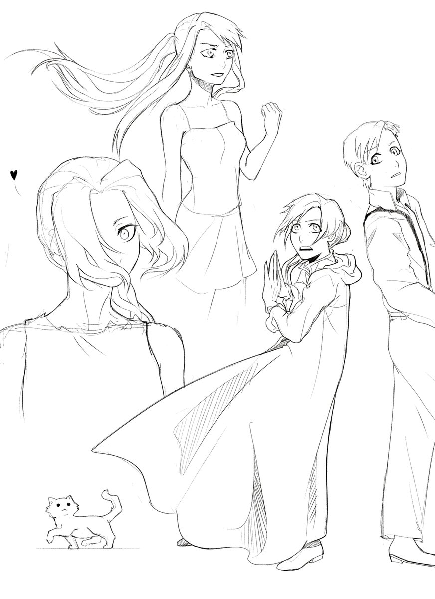 emirin_art's tweet photo. pack of fma03 sketches
#fma2003 #fmafanart #fullmetalalchemist #homunculus #lustfma #lustfanart #wrath2003 #slothfma #alfonsheiderich https://t.co/NWLwJh2sg6