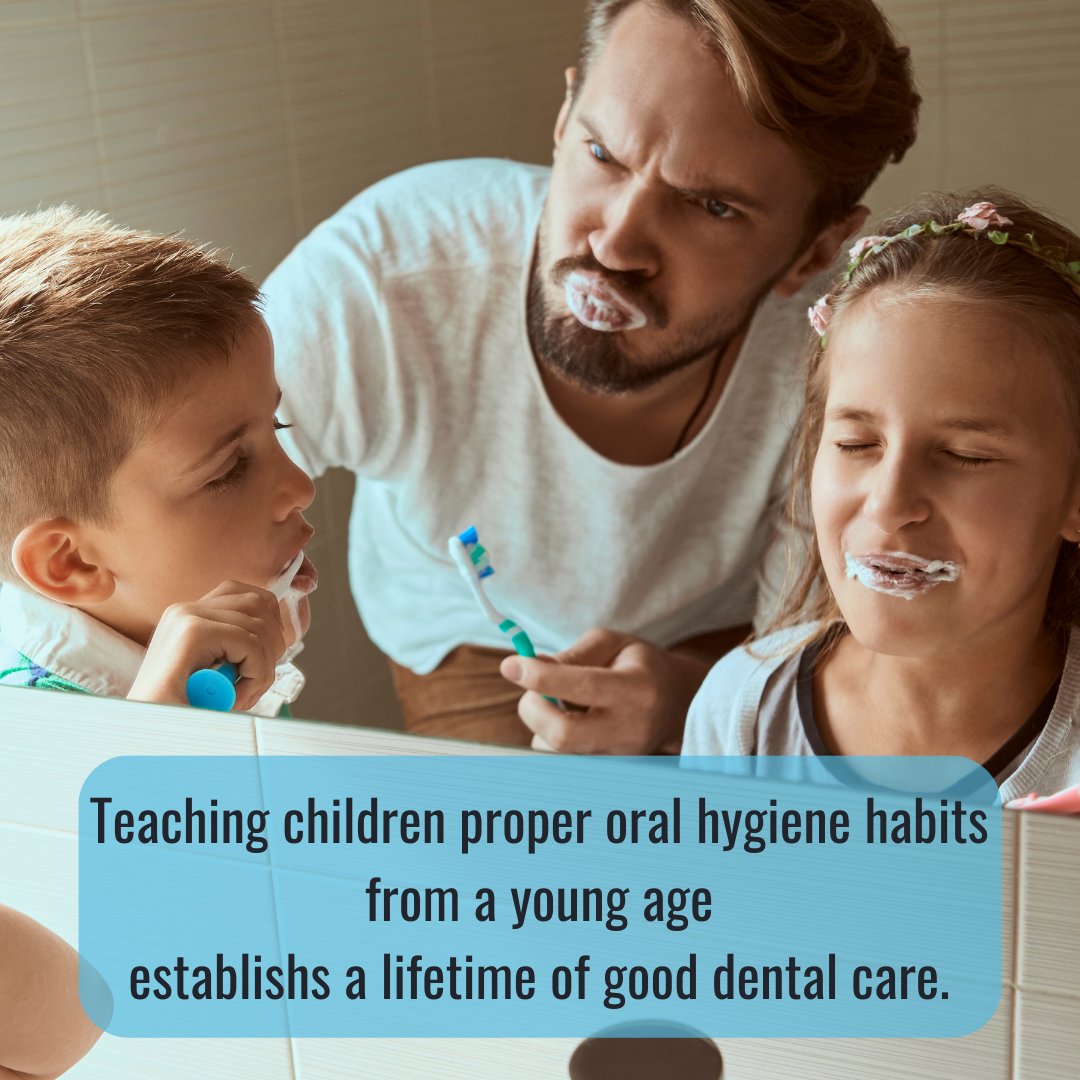 ClinicLdc's tweet photo. a child's mind is like a sponge, so teaching your kids how to take care of their teeth from brushing flossing and parodically visiting the dentist will benefit them immensely and help them great the future with a healthy bright smile.
#dentalclinic #advice #healthylifestyle https://t.co/lNFB6koPoX