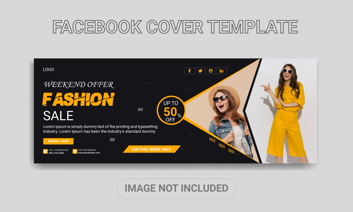 This is a "Fashion" Facebook Cover Design...
Check out my portfolio:- behance.net/ImMridulKD
Contact with me Email :- dasmridulkanti77@gmail.com 
Contact with me WhatsApp:- +88 01793376040

#Facebook #cover #design #fashion #TEMPLATE #weekend #modern #Sales #Creative #business