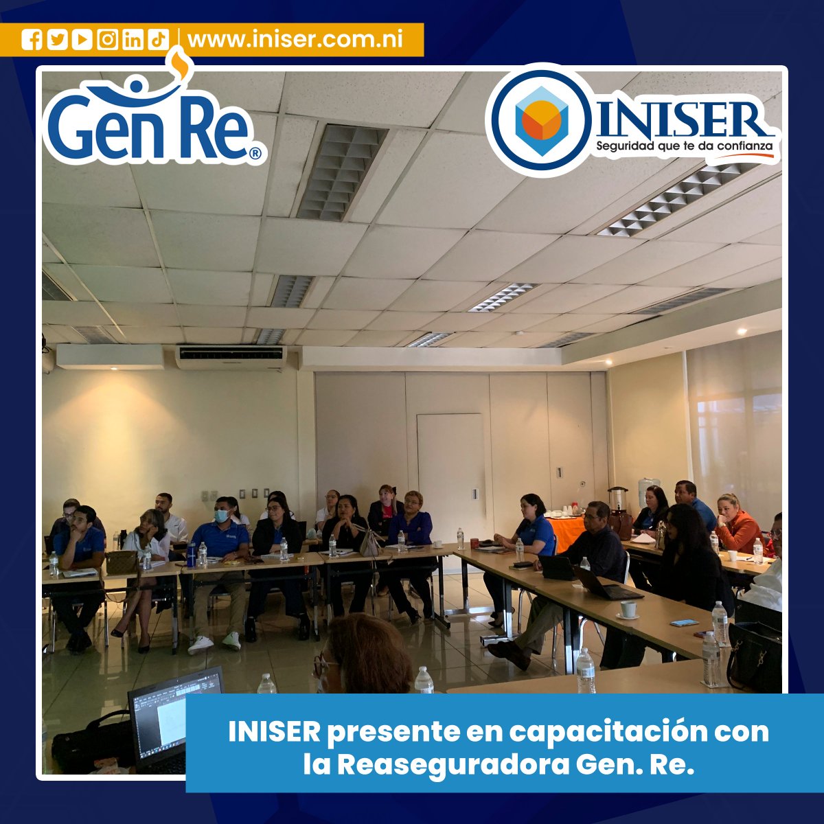 iniser_nic's tweet photo. Capacitación en: Productos nuevos, Suscripción masiva, Innovación y nuevas tecnologías
Conoce más de nuestros Planes disponibles https://t.co/7KNU7iRoRS
Llamá a nuestras líneas 2267-2021 / 2255-7575
WhatsApp 82770405
#ElMejorTrato #INISER #SiempreContigo #SeguridadQueDaConfianza https://t.co/UXWTEa9Ok9