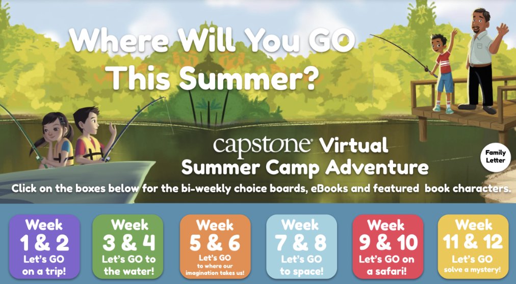 Virtual Summer Camp Adventure is here! Where reading, learning, and creating can take you on adventures all summer long! The Library Voice has put together choice boards for each week of the summer: ow.ly/lhPT50OwUjX ☀️ #PaLibChat #PSLA #TLChat