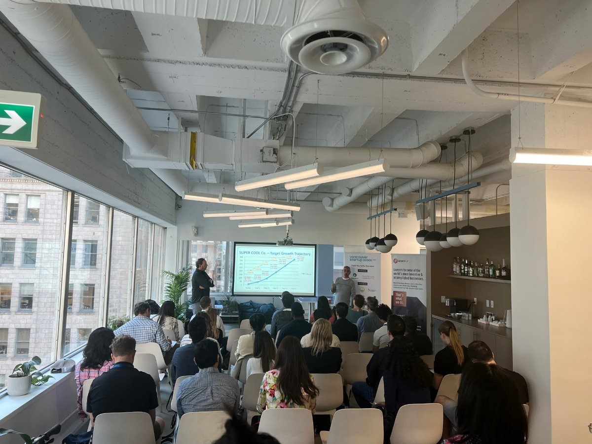 SegevLaw's tweet photo. We had a blast hosting incredible events at our office during Vancouver Startup Week! It was an exhilarating week filled with inspiring talks, networking opportunities, and innovative ideas. Thank you to everyone who attended and made it a truly memorable experience. #VSW2023 https://t.co/E8PN3ymoMi