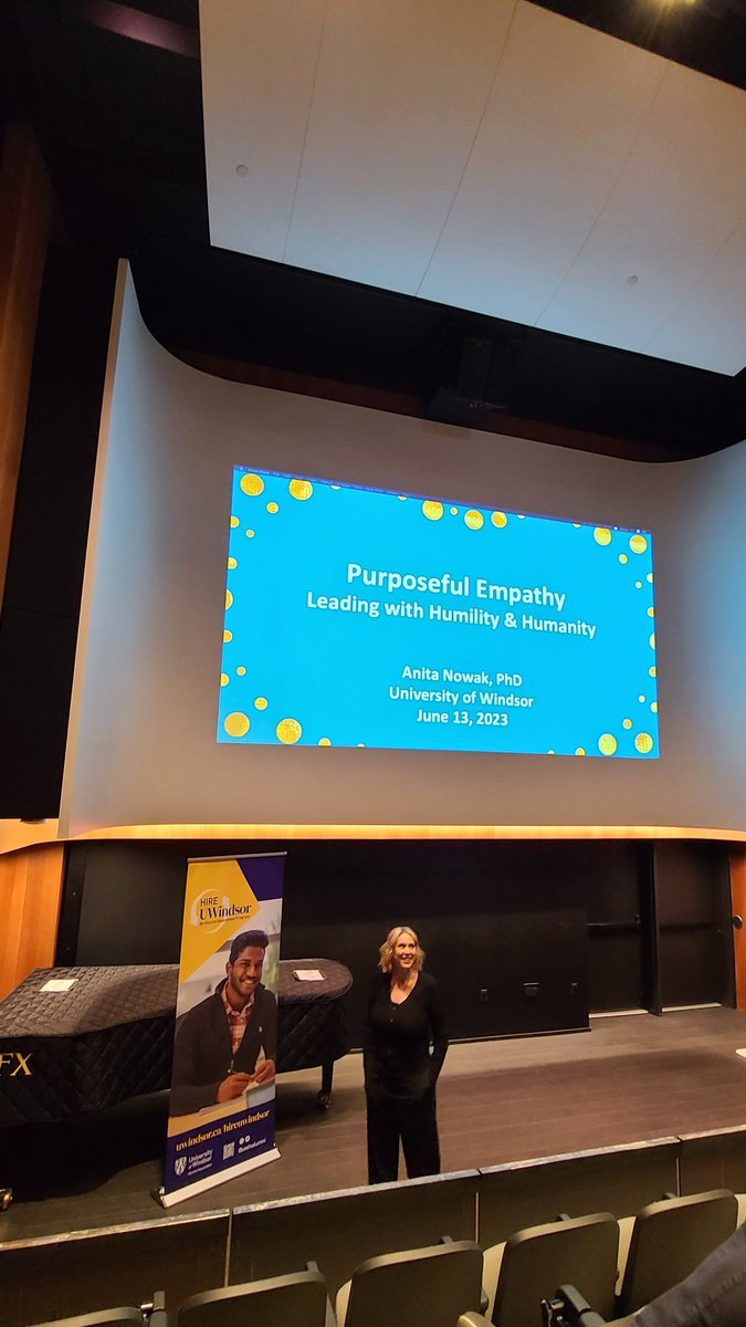 Visited @UwindsorSoca for a great Hire Uwindsor presentation this afternoon &amp; ran into one of my favourite Walkerville humans, <a href="/JakeRondot/">Jake Rondot</a>! Thanks <a href="/UWinAlumni/">UWindsor Alumni</a> for hosting!