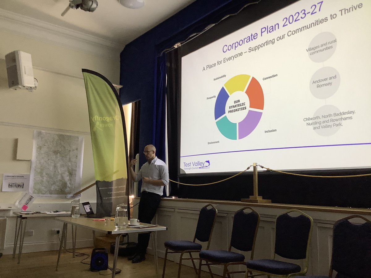 <a href="/power_dragonfly/">Dragonfly Power</a> a great event tonight and a full house at Test Valley Community Energy Project