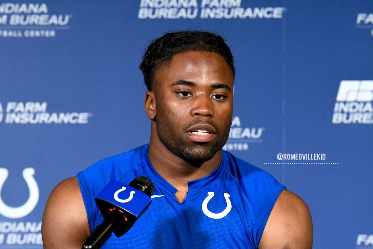 #Colts CB Kenny Moore II has spoken to Isaiah Rodgers Sr.: “Same thing you would do if you had a brother that was going through something. You would give him a hand, and you would tell him you would always be there for him. … You would do all you can to make sure he perseveres.”