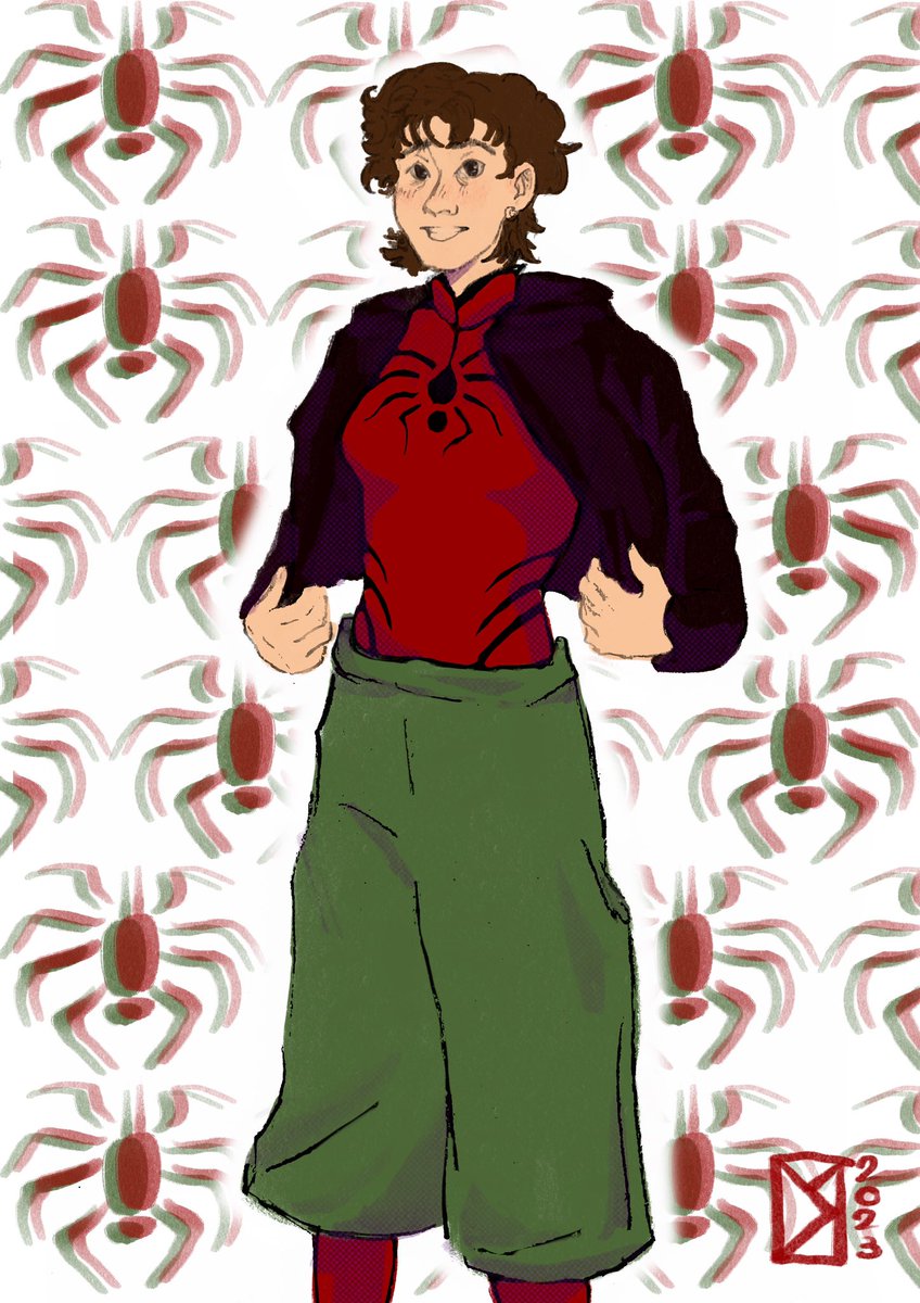 shalfeyl's tweet photo. Waiting for the #SpiderVerse and making myself part of it. 
I tried to draw #spidergwen cause she’s one of my favourite now, but it didn’t work out:( so, look at me!
#art #DigitalArtist #digitalart #Spiderman #spidermanfanart #spiderbyte #spider #fanart https://t.co/Rleyg7qGYJ
