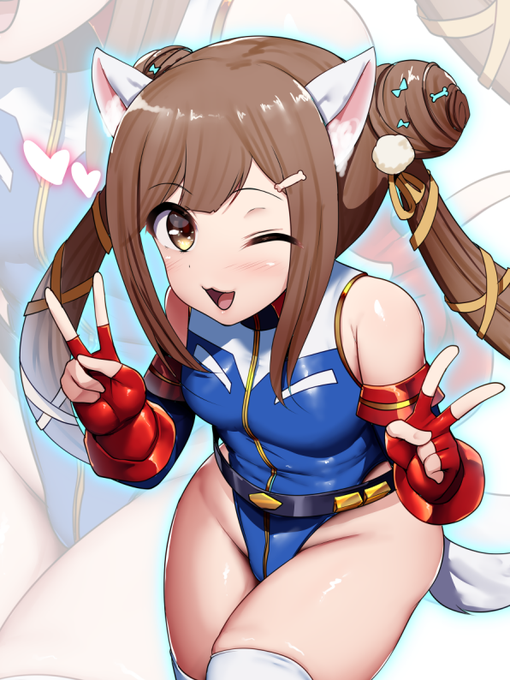 #イラストむっく
レイコ・ホリンジャーコスのバトオペうまうまVの白咲むくさんです 