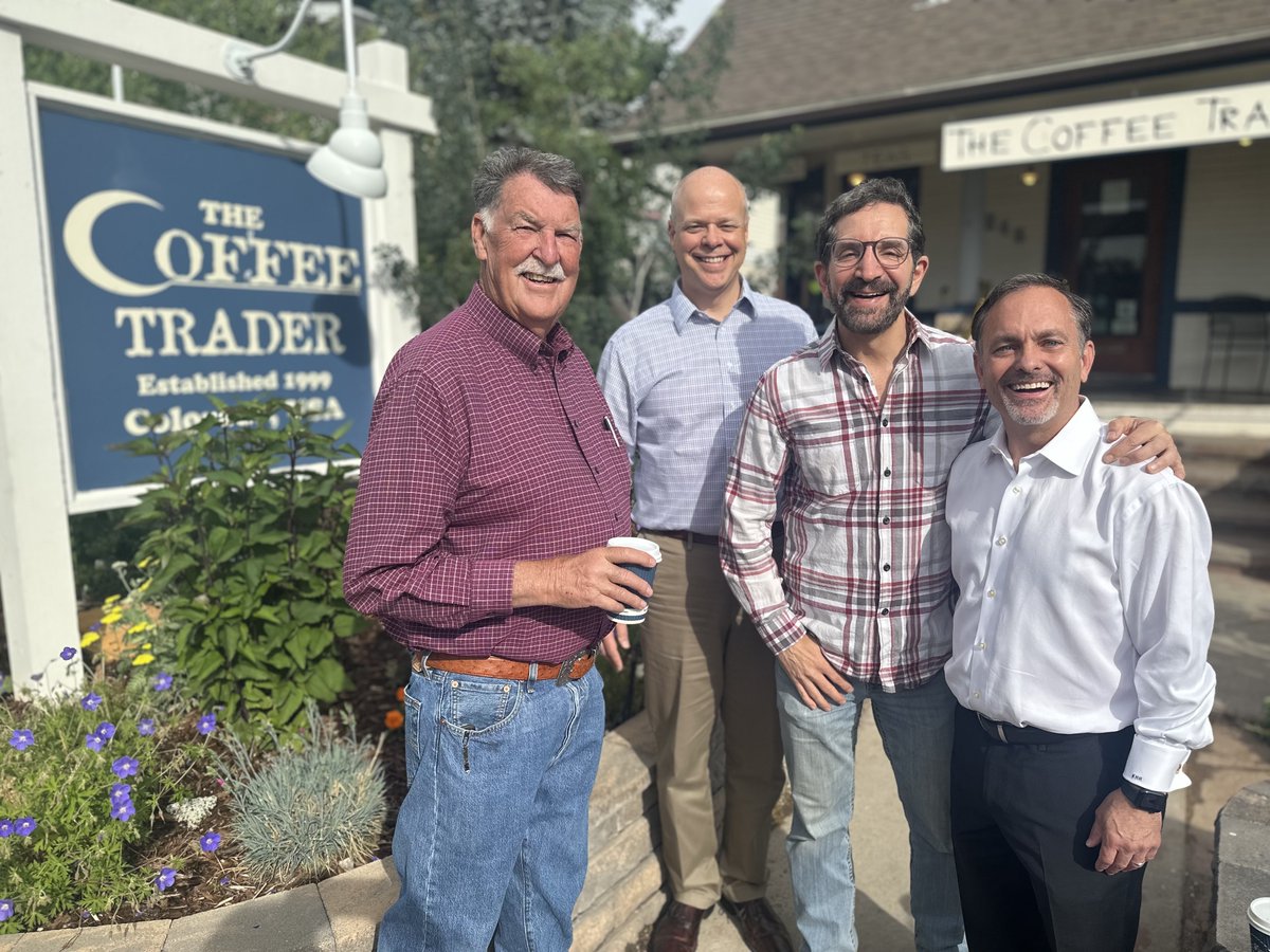 Thanks to Don Coram, Matt Carpenter, and Kyle Hybl for helping to move the needle and address the childcare shortage in Montrose County. 
🔗unifymontrose.org #UnifyMontrose