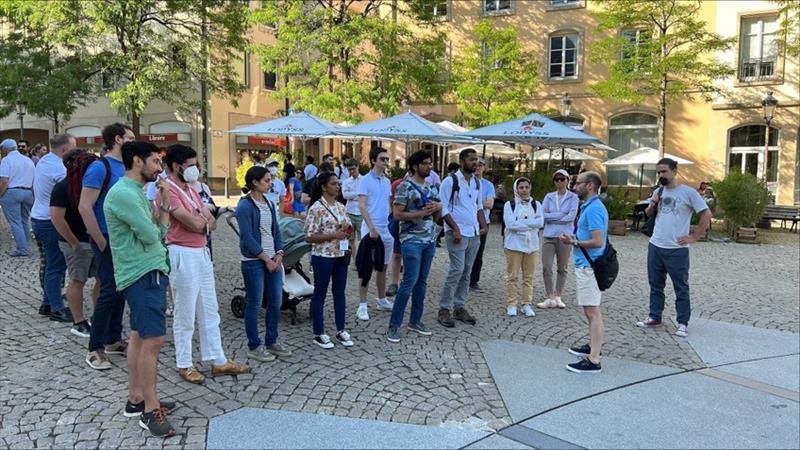 ISCompSensing's tweet image. #iscs23 social event with guided tours in the historical city centre of Luxembourg