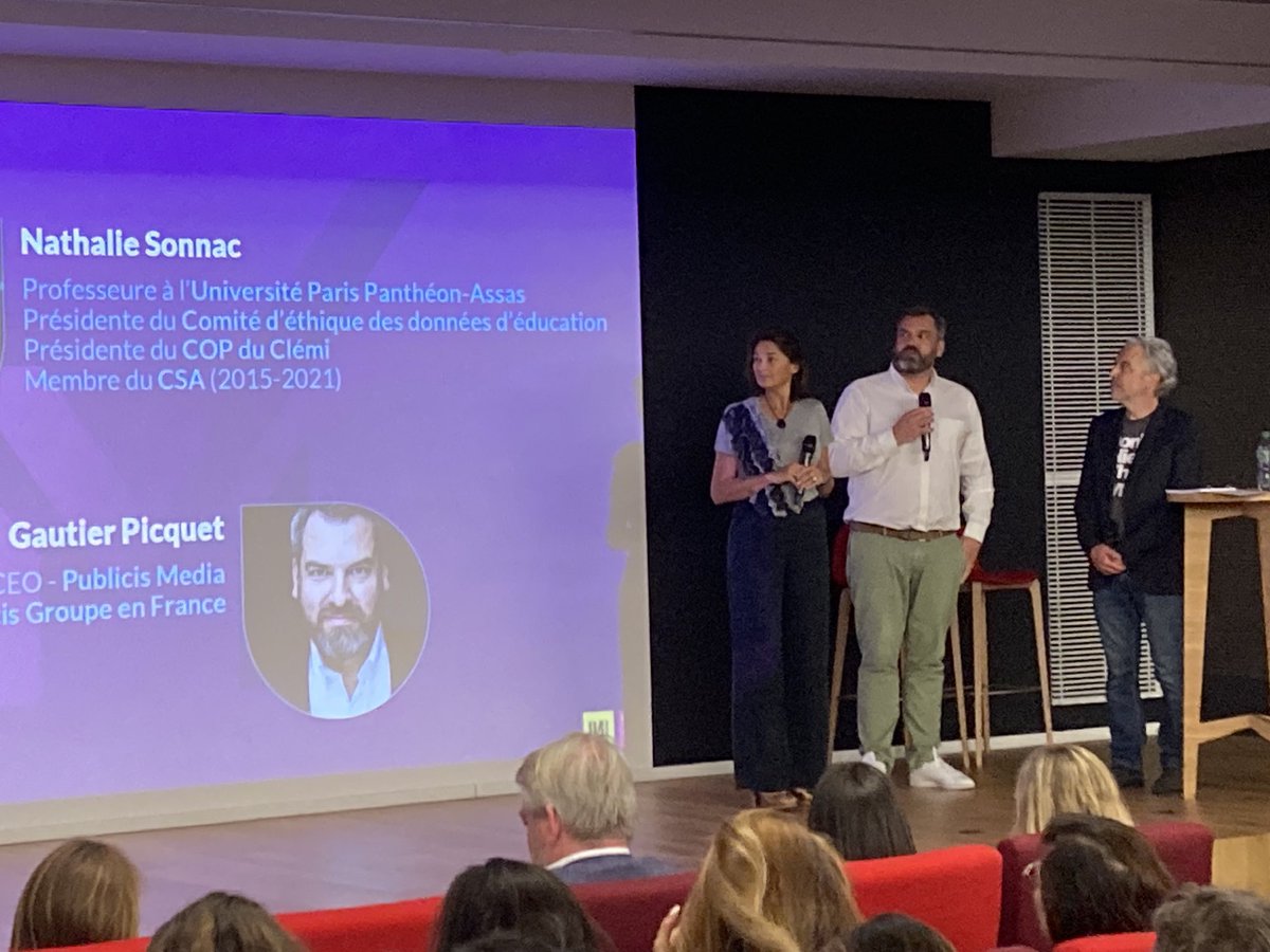 Mediametrie's tweet photo. [#RSE ] Mot d’ouverture des 2 co-présidents ⁦@nsonnac⁩ ⁦@GautierPICQUET⁩. 50 dossiers dès cette 1ère édition #GPRMedias2023 ! De l’envie et des initiatives 👏 La « compétition «  est ouverte 🤞 https://t.co/SN71butbUP