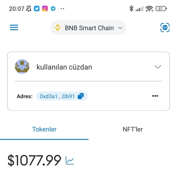 Evet gelsin bakalım sıkı takipçiler postun altına 👇

#Usdt bep20 bırakın beğenip rt edin kafi ❤️
 Bugün biraz dagitalım , hediye cüzdanı hazır