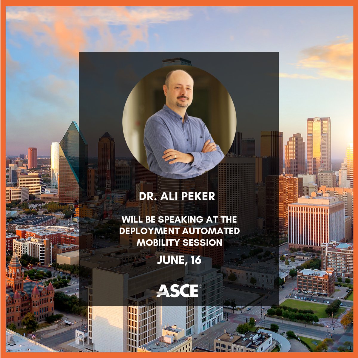 Join us at the ASCE event in Austin, Texas, from June 14-17, and don't miss the deployment automated mobility session on June 16. CEO of ADASTEC Corp. Dr. Ufuk will be speaking at the event. 🎤

#technology #automateddriving #smartcity #ADASTEC #automatedvehicles