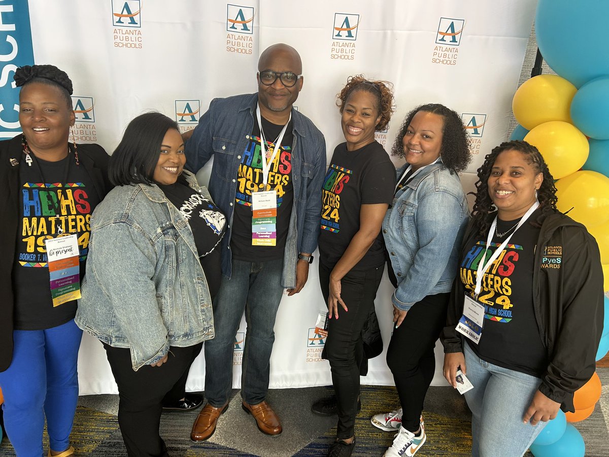 #ATLPublicSchools 

The Booker T. Washington HS APS Summer Leadership Team Retreat!