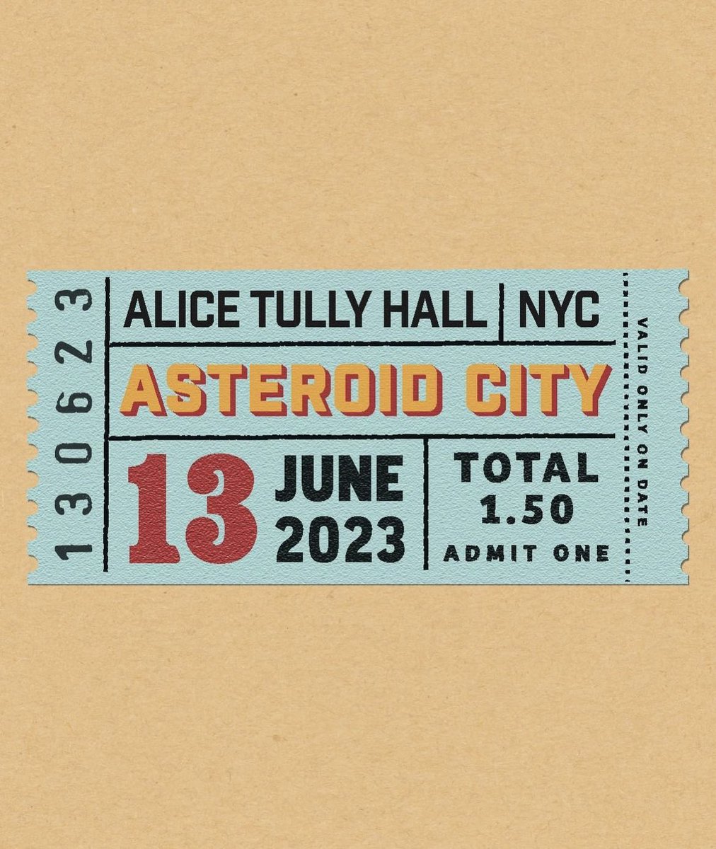 Tonight is the NYC premiere of @AsteroidCity! 

We’re welcoming some lucky members of the Community to the premiere 🎟️ 

Feeling lucky? Sign up for our bulletin for the chance to win more AC related prizes 🏆 ☄️ 💫 

awa.link/bulletin