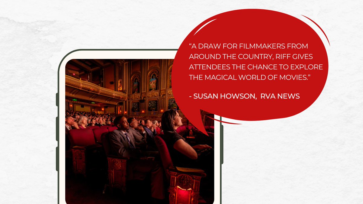 🌟📽️ Critics agree, Richmond International Film Festival delivers! We're eagerly counting down the days to this fall when we can gather once again and share more extraordinary cinematic experiences with all of you. Get ready for an unforgettable RIFF! 🌍🎞️ #RIFF2023