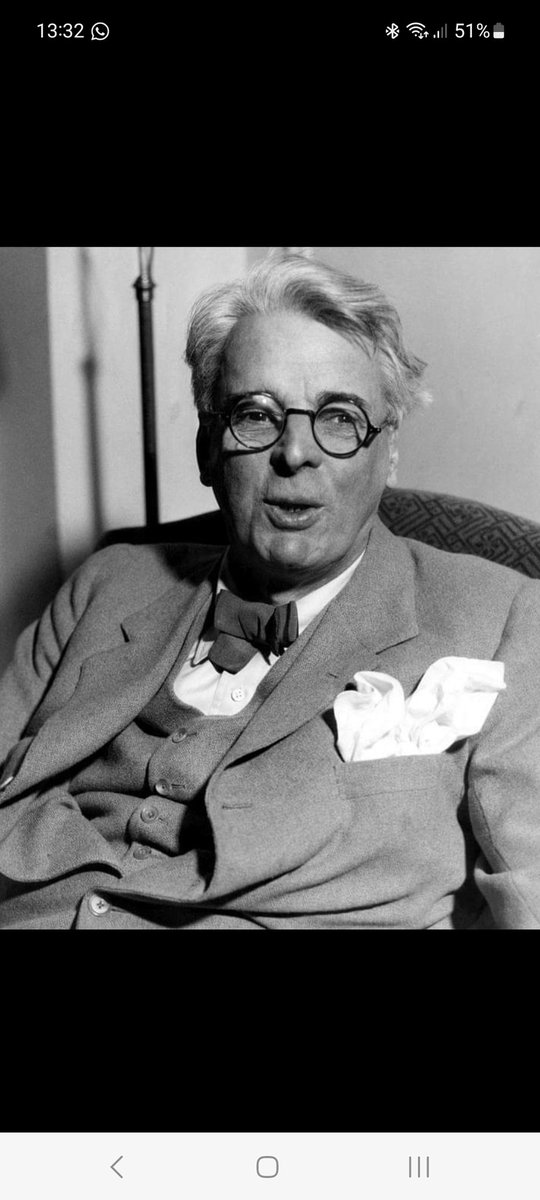 To another of our neighbours Happy Yeats Day W.B.   Cast a cold eye on life on death. Horseman pass by.