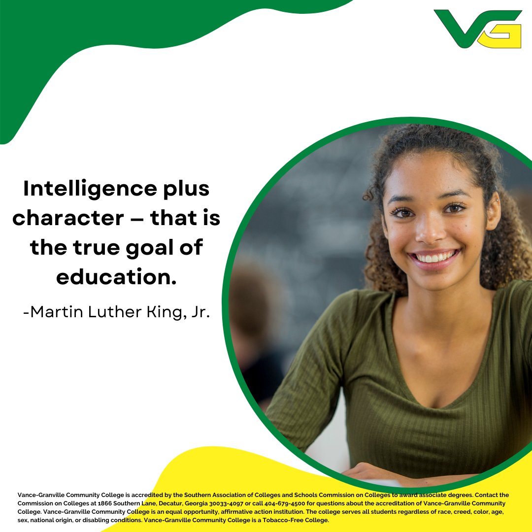 Vance-Granville Community College 🎓💡💚 tweet media