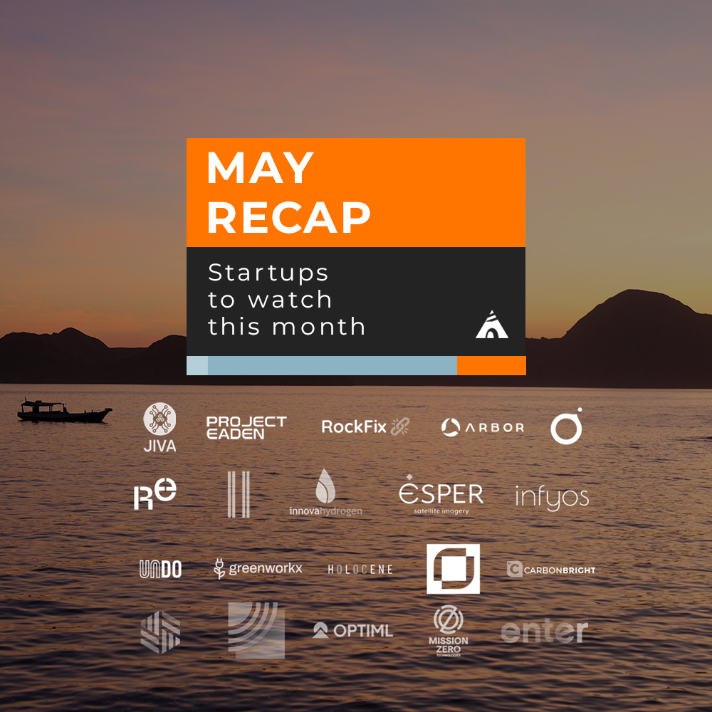 critical_cap's tweet image. We take a look back the incredible month of May, and the work of these #climatetech startups we featured in our weekly Startups to Watch 👀

Learn more about their amazing work here 👉 lnkd.in/dFM-et4e

#startupstowatch #techstartups #founders #startups