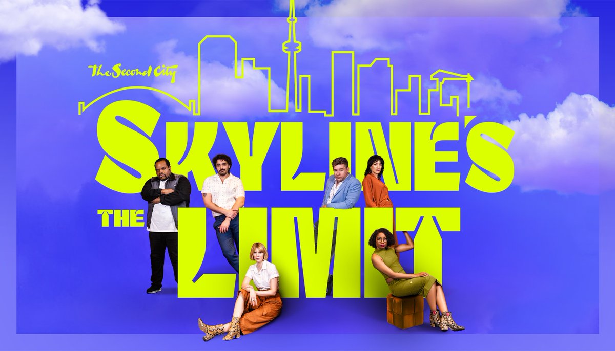 Get ready for a comedic view from the top, with The Second City’s 87th Mainstage Revue, Skyline’s the Limit! Shows are Tuesdays-Sundays in the Mainstage Theatre in @SecondCityTO brand new One York location. Grab your tickets before they run out! #atthewaterfront