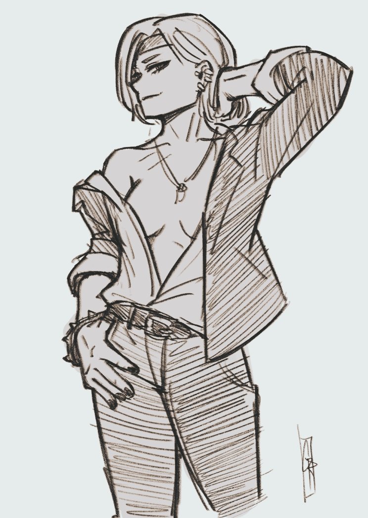 Orgullosamente  de tener lo que hay entre sus piernas. 

          »» — « ⋅ʚ♡ɞ⋅ » — ««
 ┊┊ Primera heroina trans en el top 10

┊┊ ┊Lewd/non

┊┊ Miembro ligeramente pequeño.

┊Versatil pasiva o activa.