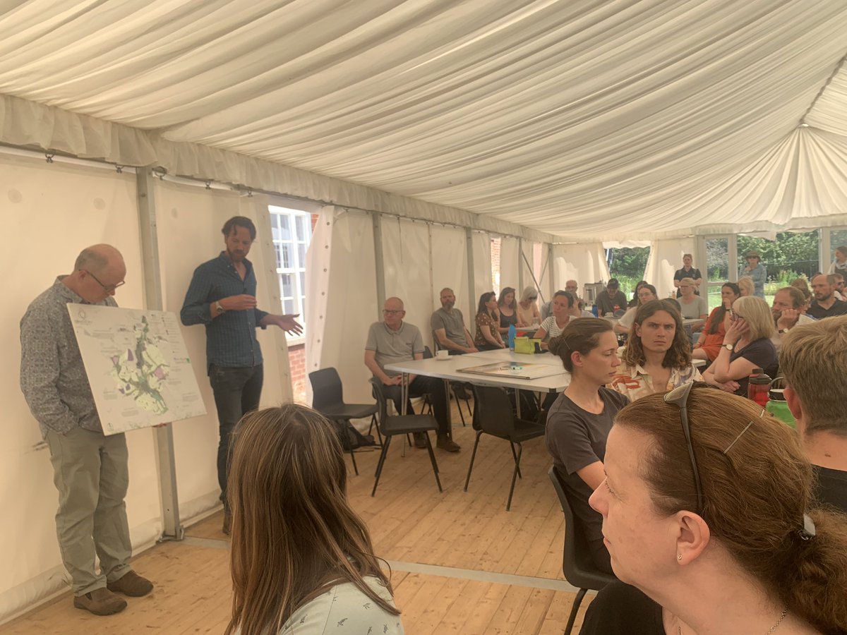 natbailey18's tweet photo. Inspiring @NorfolkWT all staff day @GressenhallFW learning more about the innovative @WendlingBeck project from Glenn &amp; Rosie &amp; our own nature recovery plans with @gareth_dalglish &amp; team. Together we can make a difference for nature! https://t.co/j49m7jdpmt