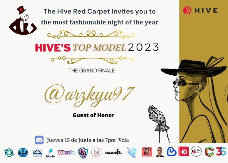 arzkyu_97's tweet photo. Para mí es todo un honor participar en esta gala final de #hivestopmodel en #hive
¡Ya tengo mi entrada como invitada de honor! 🥰 https://t.co/6A06biG9kc