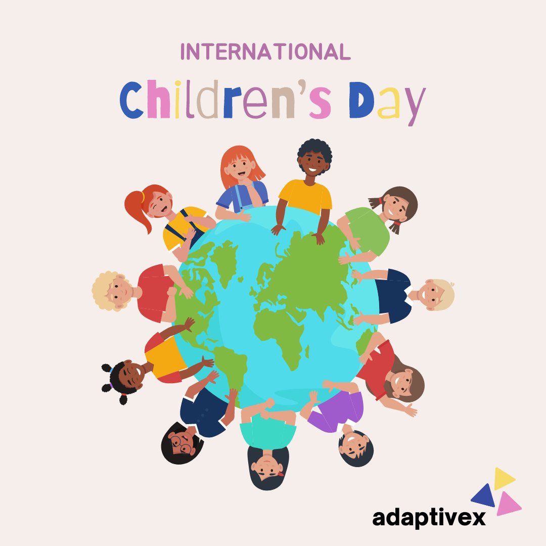 Adaptive_x's tweet photo. Empowering Children's Rights: Reflecting on International Children's Day! 🌟👧👦 https://t.co/RpIWt6E3JM