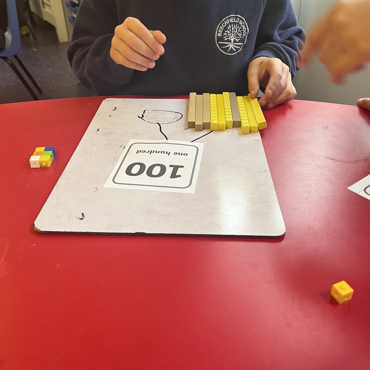 MissSpenceBF's tweet photo. Partitioning numbers! 
@HeadBeechfield 
@BFS_Watford https://t.co/9gBGQ5xcuO