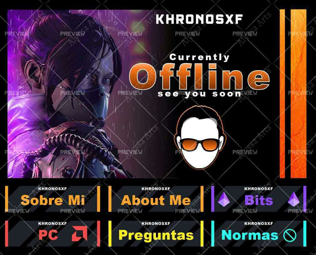 KhronosXF's tweet photo. Queria dar las gracias a @Alyssaa_Arts por el maravilloso diseño personalizado que me ha hecho para el banner y cambiar la estética general de mi canal de Twitch! https://t.co/PJfBwbn44q