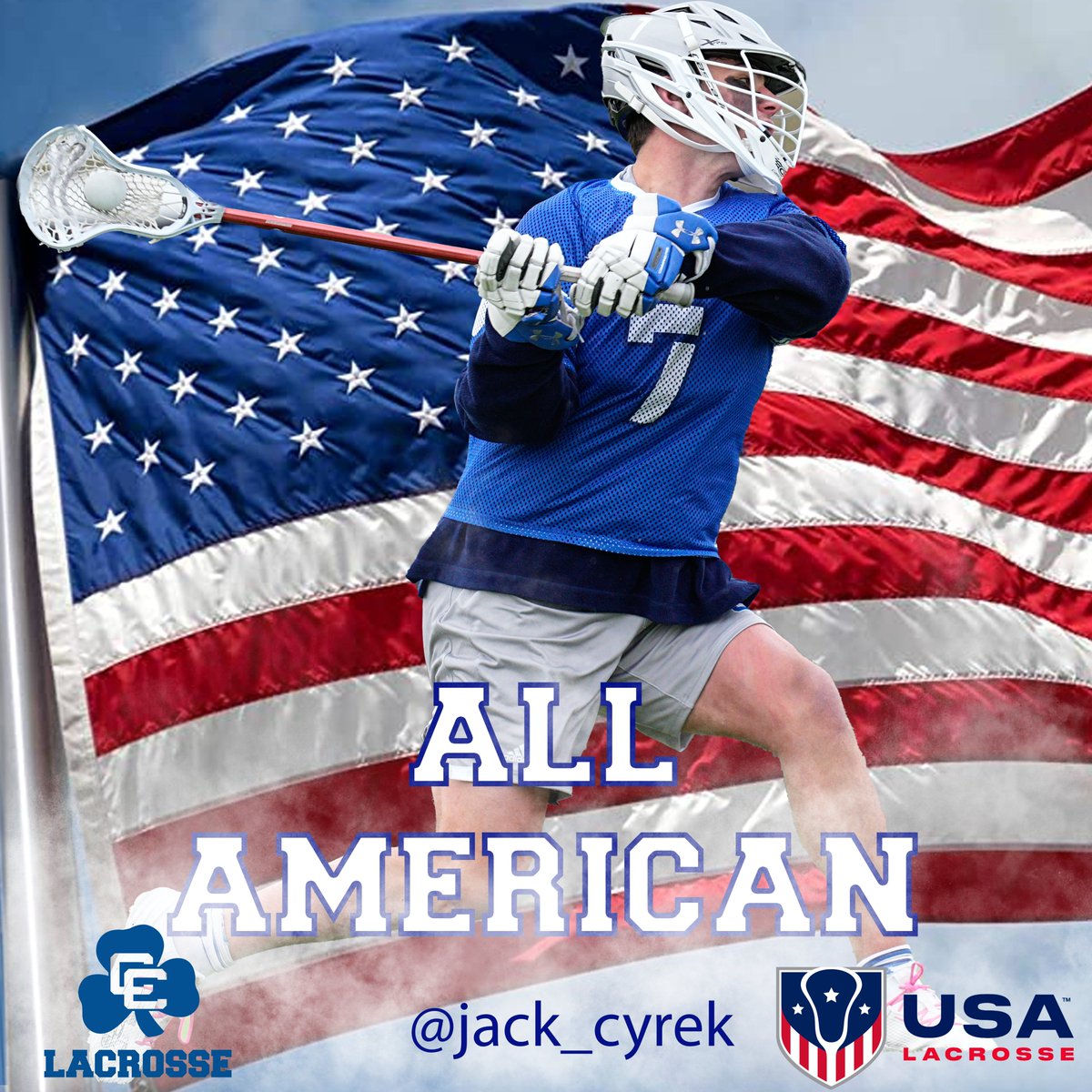The Michigan High School Lacrosse Player of the Year "Mr. Lacrosse" is, Jack Cyrek