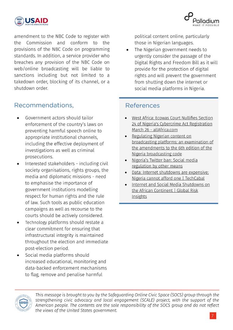 maiengine's tweet photo. Policy brief on the output of SDSEI project.

These are the three Hashtag
#ProtectYourVote9ja
#YourVoteMatters9ja
#NoToFakeNews9ja https://t.co/zz5gx1FThZ