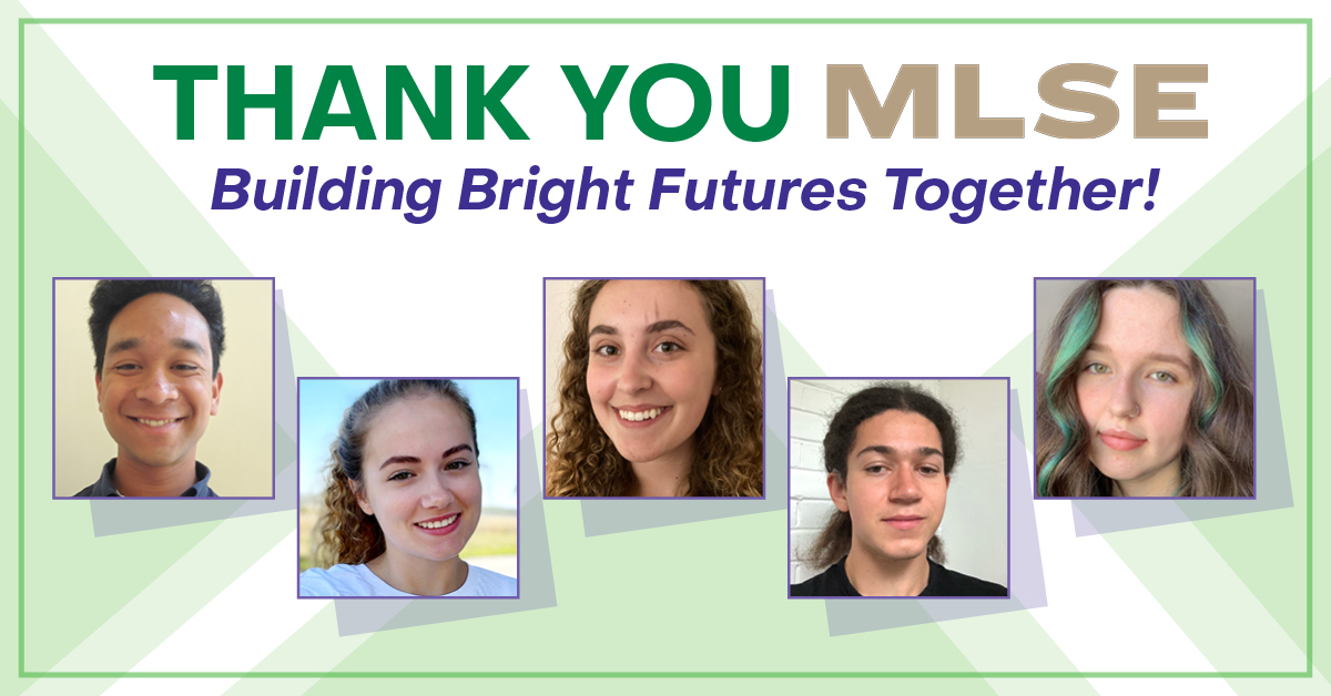 A heartfelt thanks to @MLSEPR for their generous donation to CHS’ National Scholarship Program! We applaud their commitment to accessibility and inclusion and are grateful for their support in helping empower Deaf and hard of hearing students across Canada bit.ly/3Mn10LW