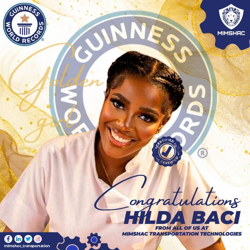 Breaking Boundaries and Sizzling Success! Congratulations to Hilda Baci for Shattering the Guinness World Record for Longest Cooking Time! A True Culinary Trailblazer!

#hildabacicookathon #hilda #guinessworldrecord #MimshacTransportationTechnologies #cookathon