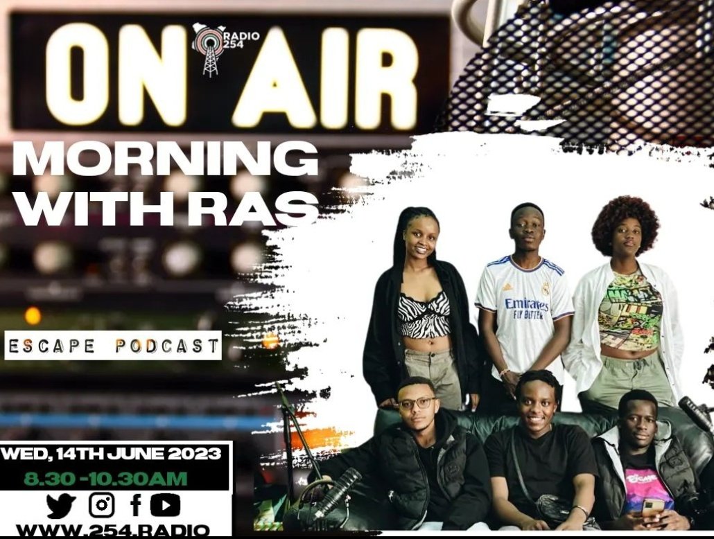 escapepodke's tweet photo. Join us over on @Radio254Online tomorrow morning as we bless your airwaves on Morning with Ras. 💜🫵🏽 https://t.co/qS2j5Jqk8a