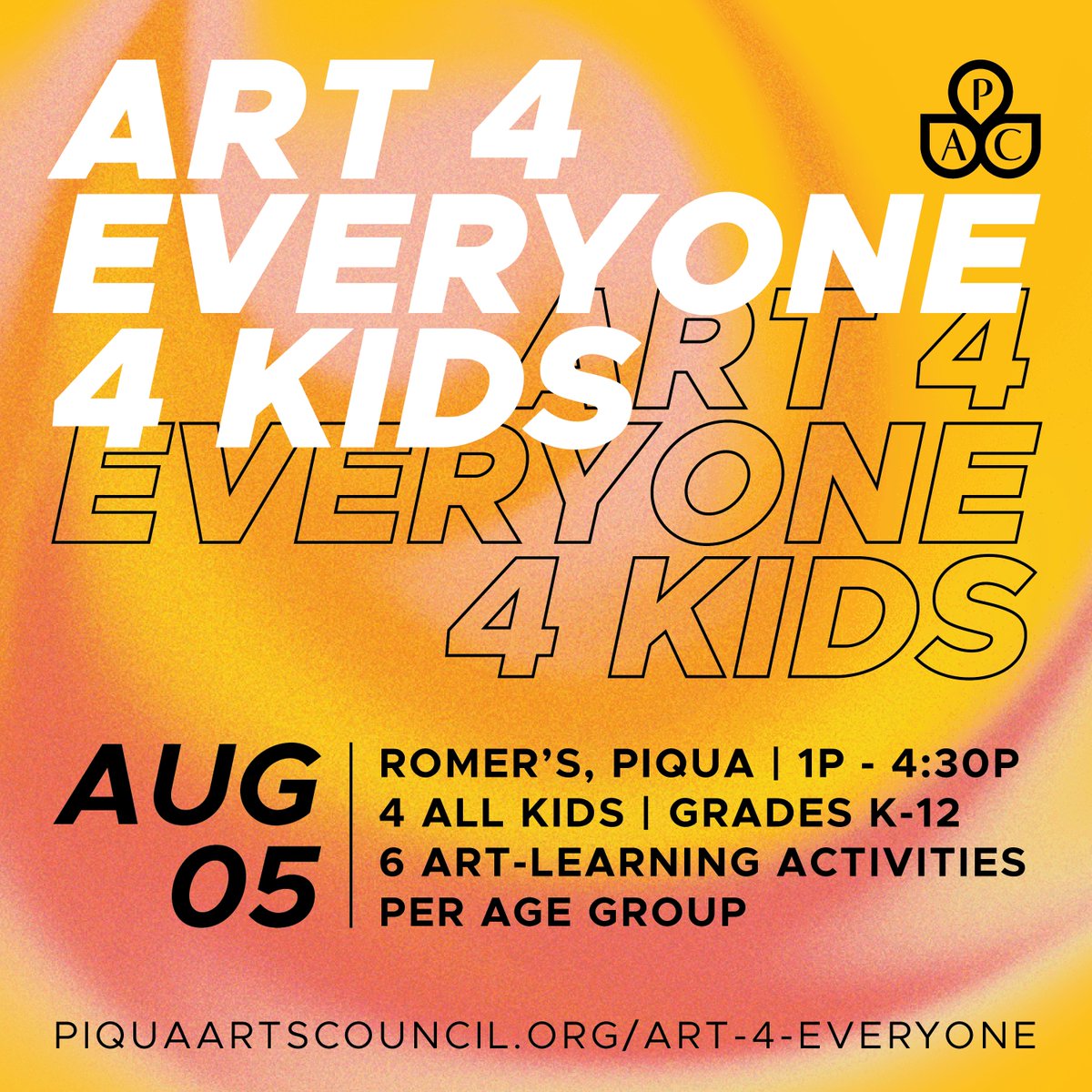Piqua Arts Council tweet media