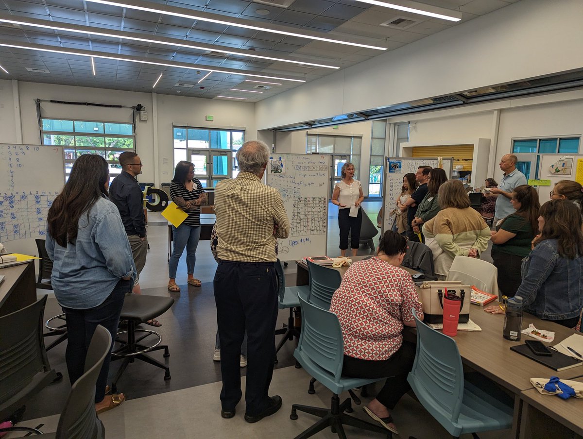 Kicked off @UCDmathproject Summer Institute with an engaging non-curricular task (the 'Locker Problem') to model some #buildingthinkingclassrooms strategies! 

#MTBoS #MathEdChat #tosachat #teachertwitter #CAEdChat #learning #professionaldevelopment #STEM #MSMathChat #HSEdChat