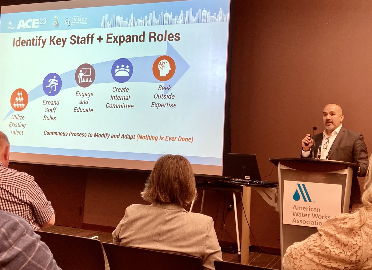 Here’s how a smaller water system gets big results! #ACE23 comments from Jose Martinez of Valley County Water in California speaking on #communicationsbestpractices