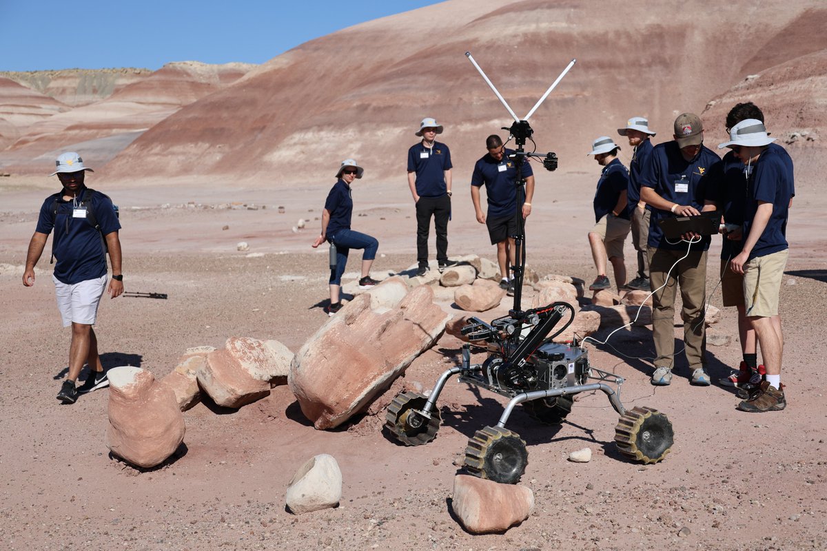 Next stop: Mars! 🚀🔴

Our <a href="/wvustatler/">WVU Statler College</a> robotics team has won the international Mars rover challenge, where engineers from all over the world design the next generation of rovers.

Read more: wvutoday.wvu.edu/stories/2023/0…