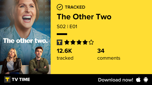 filmjodie's tweet photo. i’ve just watched episode S02 | E01 of #othertwo https://t.co/ItLsrSwcZV #tvtime https://t.co/61cXKnhq31