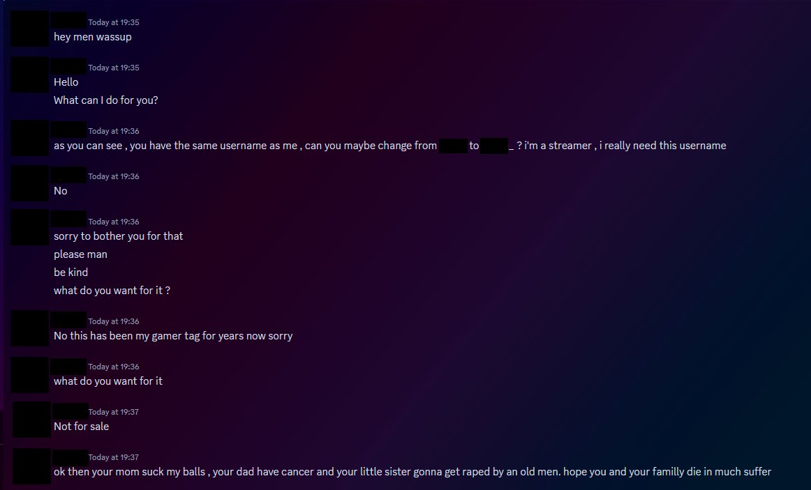 Bro this <a href="/discord/">Discord</a> name shit has gone too far 😭😭