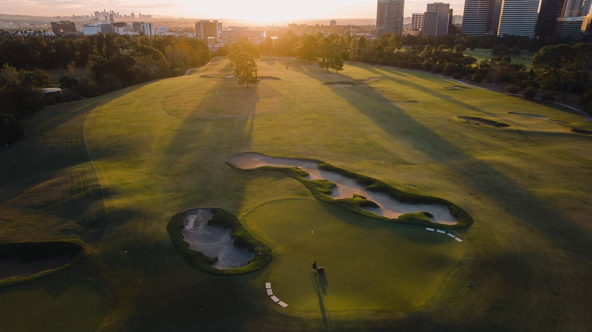 fried_egg_golf's tweet image. Brooks Koepka talked about how, during practice rounds, he stands in the middle of a green and looks back at the hole to see how to play it.

Many architects will tell you the same, that the best way to study a golf course is to walk it backwards, green-to-tee