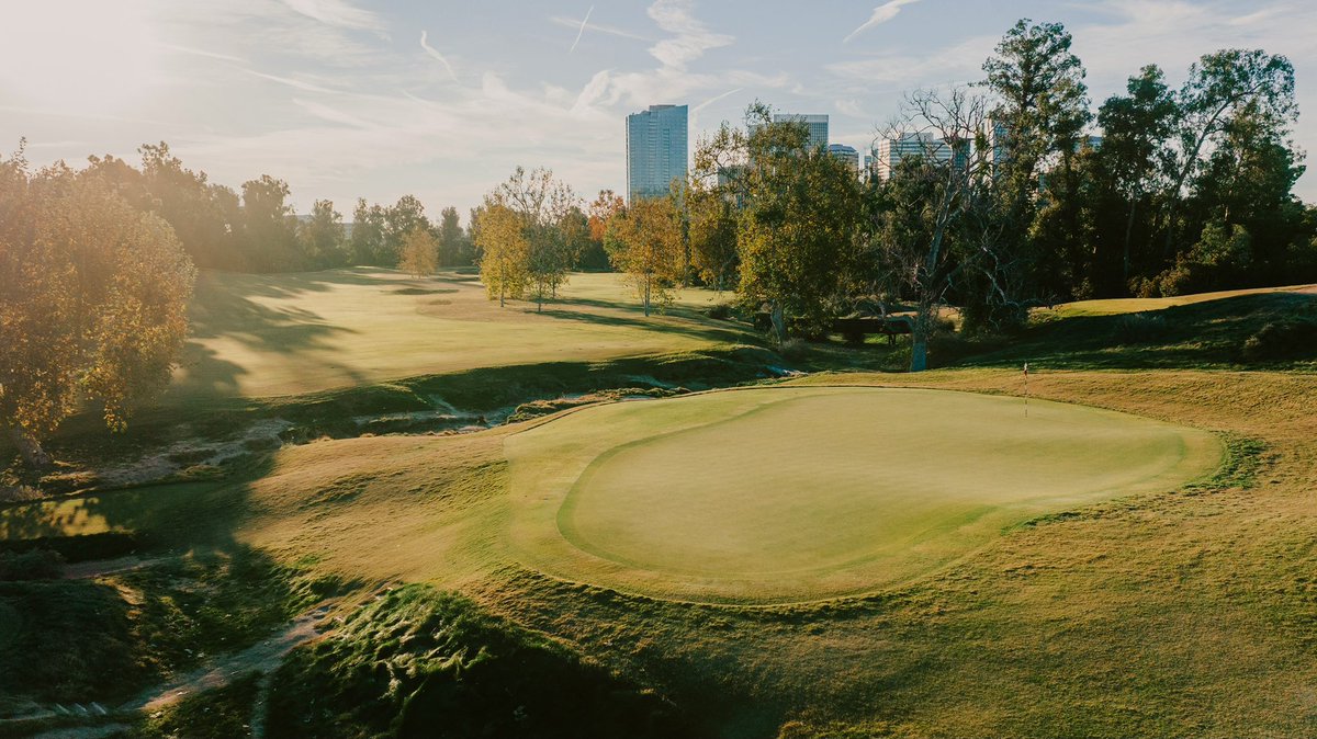 fried_egg_golf's tweet image. Brooks Koepka talked about how, during practice rounds, he stands in the middle of a green and looks back at the hole to see how to play it.

Many architects will tell you the same, that the best way to study a golf course is to walk it backwards, green-to-tee