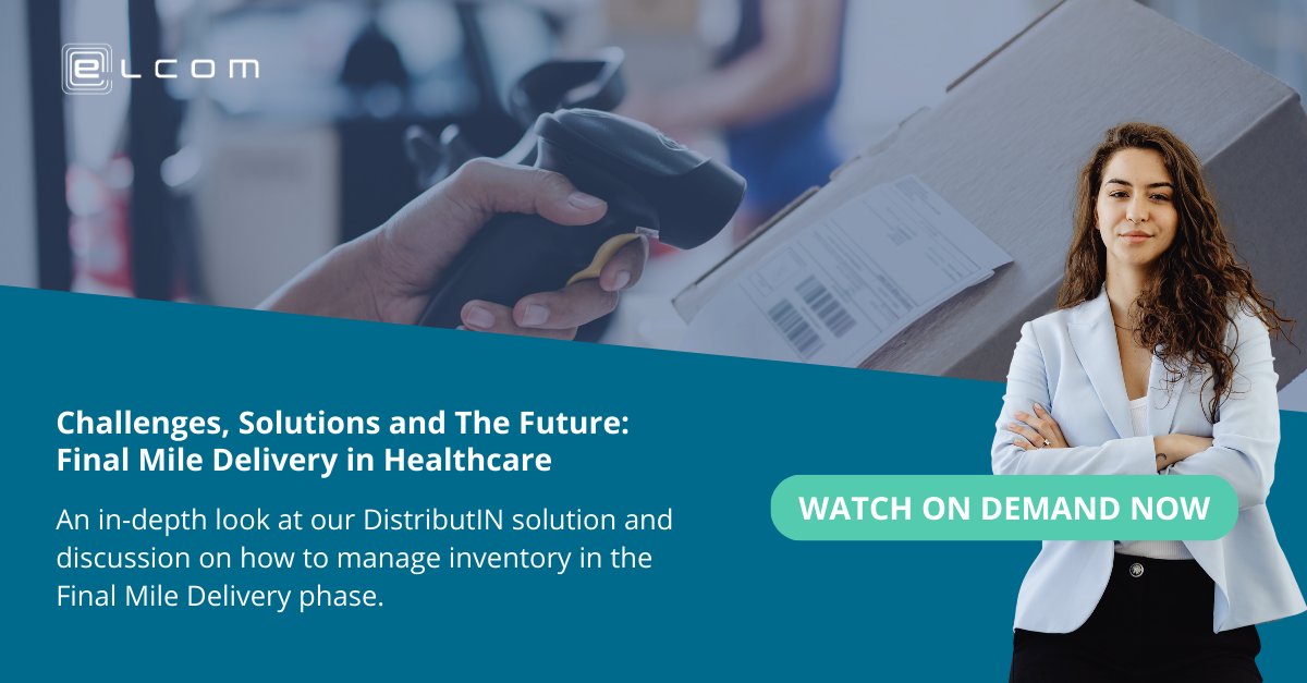 Missed our latest webinar on Final Mile Delivery in Healthcare? 💻 Watch back now as our Senior Product Consultant, Kevin Sample, takes us through the issues surrounding Final Mile Delivery in Healthcare and how our DistributIN solution can help. 🔎 bit.ly/3UQJfbO