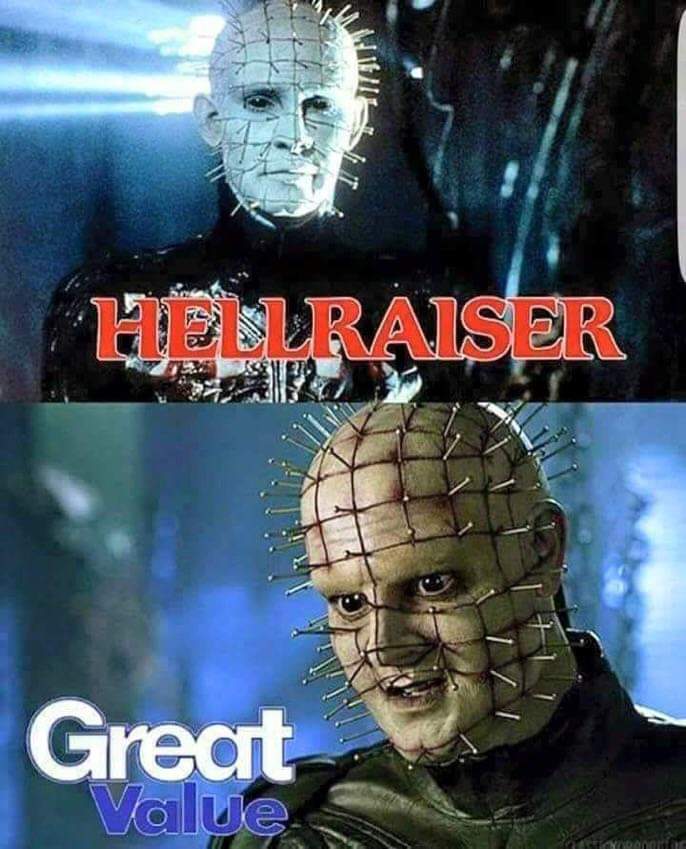 Everyone likes a bit of value.
The Wish version.
#Hellraiser #HorrorFam