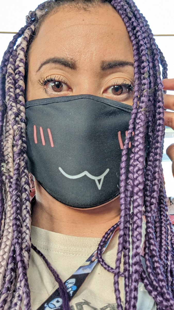 BeeZelda_'s tweet image. QT with a pic of you looking hot in a mask 👀✨😷