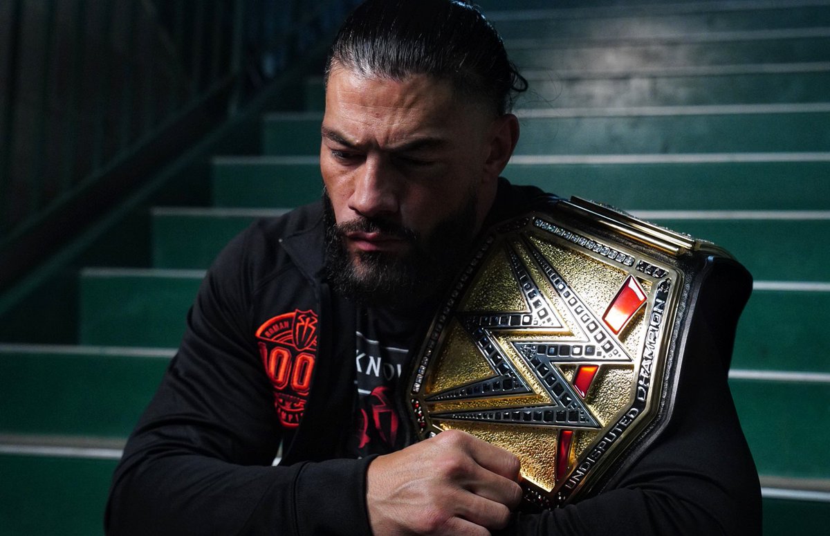 Celebrating day 1017+436 of the most historic title reign of this generation!! Tribal Chief ☝️

Your reigning, defending, undisputed WWE Universal Champion of the world.
Acknowledgement tweet.