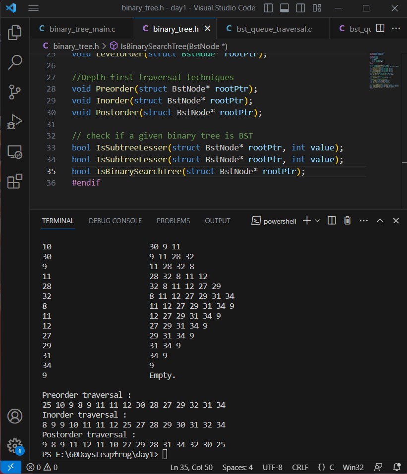 ge7i_spiron's tweet image. Day 13/60 #LSPPD13 Spent almost the entire day waiting in a queue at CDO office, odly they didn&apos;t have FIFO policy there, anybody could cut the queue. My work, tree traversal. #LearningWithLeapfrog #LeapfrogStudentPartnershipProgram.  #60DaysOfLearningWithLeapfrog
@lftechnology